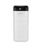 Astrum PB130 V2 gumírozott külső akkumulátor 13000mAh 2X USB, 2A input, 2A output fehér 10W
