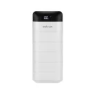 Astrum PB130 V2 gumírozott külső akkumulátor 13000mAh 2X USB, 2A input, 2A output fehér 10W