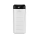 Astrum PB130 V2 gumírozott külső akkumulátor 13000mAh 2X USB, 2A input, 2A output fehér 10W