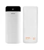 Astrum PB130 V2 gumírozott külső akkumulátor 13000mAh 2X USB, 2A input, 2A output fehér 10W