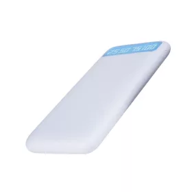   Astrum PB150 v2 gyorstöltő (QuickCharge 3.0) power bank 9000mAh, Li-Polymer akkucella, Dual USB 3A fehér 15W