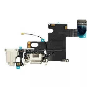   Apple iPhone 6 fehér töltőcsatlakozó, jack csatlakozóval és mikrofonnal
