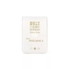 Apple iPad Mini 4 átlátszó vékony szilikon tok