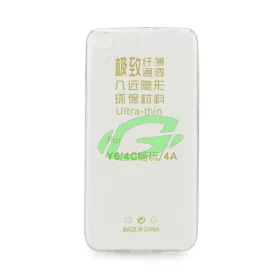 Huawei Y6 átlátszó vékony szilikon tok