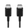 Samsung EP-DA705BBEGWW fekete gyári Type-C - Type-C adatkábel 1.0m