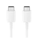 Samsung EP-DA705BWEGWW fehér gyári Type-C - Type-C adatkábel 1.0m