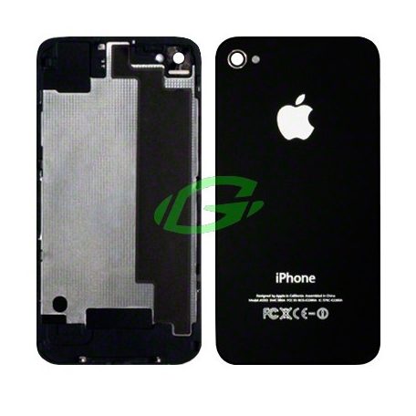 Apple iPhone 4S fekete akkufedél
