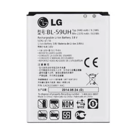 LG BL-59UH G2 Mini D620 gyári akkumulátor Li-Ion 2440mAh