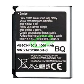   Samsung AB603443CU gyári bontott új állapotú akkumulátor Li-Ion 1000mAh (S5230)