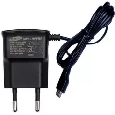   Samsung micro USB gyári fekete hálózati töltő 700mAh (ETAOU10EBE) 3,5W