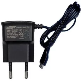   Samsung micro USB gyári fekete hálózati töltő 700mAh (ETAOU10EBE) 3,5W