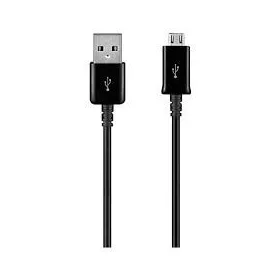   Samsung gyári USB - micro USB fekete adatkábel ECBDU28BE 0.8m