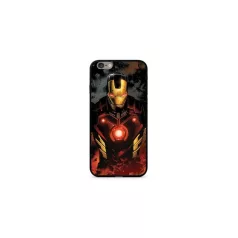   Marvel prémium szilikon tok edzett üveg hátlappal - Iron Man 023 Samsung G960 Galaxy S9 (MPCIMAN7813)