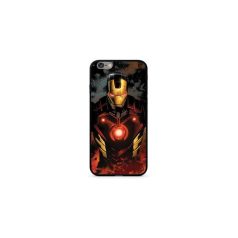   Marvel prémium szilikon tok edzett üveg hátlappal - Iron Man 023 Samsung G965 Galaxy S9 Plus (MPCIMAN7814)