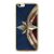 Marvel szilikon tok - Marvel Kapitány 001 Apple iPhone 7 Plus / 8 Plus (5.5) arany Luxury Chrome (MPCCAPMV010)