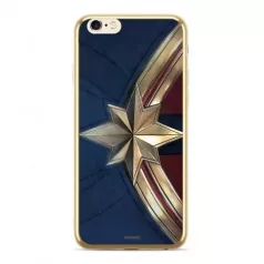   Marvel szilikon tok - Marvel Kapitány 001 Samsung J600 Galaxy J6 (2018) arany Luxury Chrome (MPCCAPMV004)