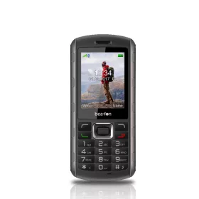   Beafon AL560 kártyafüggetlen IP68 por és vízálló mobiltelefon fekete - ezüst