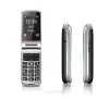 Beafon SL645 4G kártyafüggetlen kinyitható mobiltelefon SOS gombbal, dokkolóval, fekete