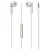Huawei AM116 fehér - arany 3,5mm gyári sztereo headset