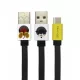 USB kábel Disney - Mickey USB - micro USB adatkábel 1m szürke