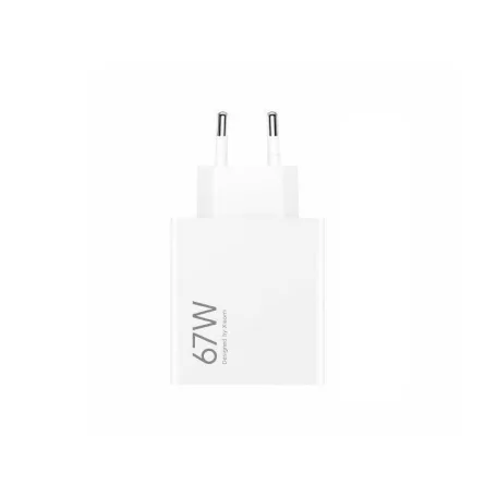 Xiaomi MDY-15-ET gyári hálózati fehér gyors töltőfej 67W 6.2A