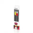 USB kábel Disney - Mickey Apple USB - Lightning (8Pin) 1 méter piros