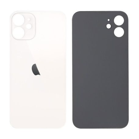 Apple iPhone 12 2020 (6.1) fehér akkufedél