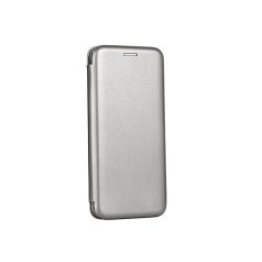   Forcell Elegance Samsung N970 Galaxy Note 10 oldalra nyíló mágneses könyv tok szilikon belsővel szürke