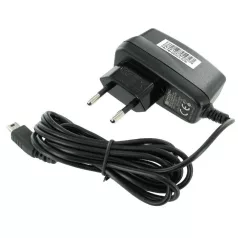   Bliszteres HTC TC-E100 MiniUSB fekete gyári hálózati töltő 1000mAh 5W (GPS)