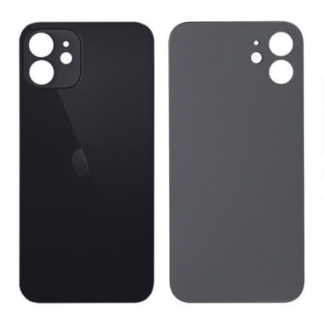Apple iPhone 12 Mini 2020 (5.4) fekete akkufedél