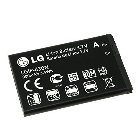 LG LGIP-430N original battery 900mAh