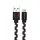 USB kábel Disney - Minnie USB - micro USB adatkábel 1m fekete pöttyös