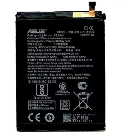 Asus C11P1611 gyári akkumulátor Li-Polymer 4030mAh (ZenFone 3 Max ZC520TL)