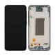 Samsung A376 Galaxy A37 5G zöld gyári LCD kijelző érintővel és kerettel (GH82-39232B)