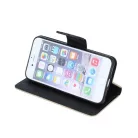 Fancy Samsung A505 Galaxy A50 (2019) / A50S / A30S oldalra nyíló mágneses könyv tok szilikon belsővel arany - fekete