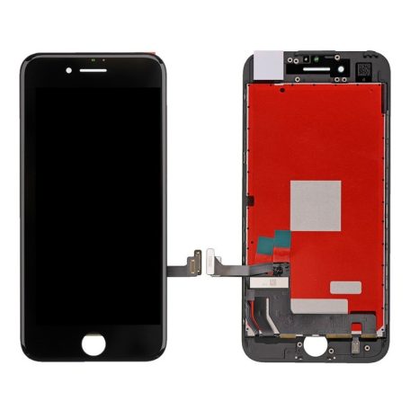 Apple iPhone 7 fekete gyári minőségű LCD kijelző érintővel (OEM TOP)