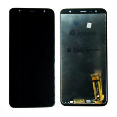   Samsung J405 Galaxy J4 Plus / J605 Galaxy J6 Plus (2018) fekete LCD kijelző érintővel