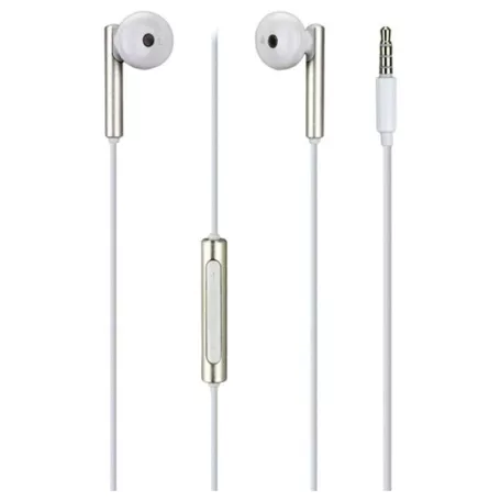 Bliszteres Huawei AM116 fehér - arany 3,5mm gyári sztereo headset