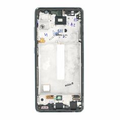  Samsung A525 / A526 Galaxy A52 4G / 5G (2020) fekete gyári LCD kijelző érintővel és kerettel
