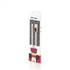 USB kábel Disney - Minnie Apple USB - Lightning (8Pin) 1 méter rozéarany