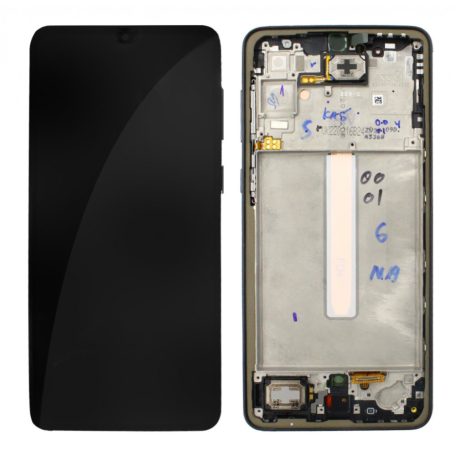 Samsung A336 Galaxy A33 5G fekete LCD kijelző érintővel és kerettel