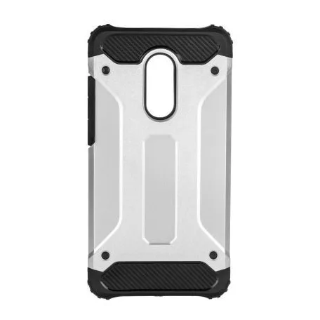 Forcell Armor Xiaomi Redmi 5A ütésálló szilikon/műanyag tok ezüst