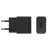 Sony UCH12 gyári gyors (Quick Charge) töltőfej 2700mAh fekete 5V/9V/12V 16,2W