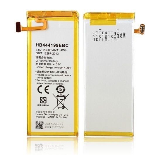 Huawei HB444199EBC (G Play Mini G650) gyári akkumulátor Li-Polymer 2300mAh Huawei HB444199EBC (G Play Mini G650) gyári akkumulátor Li-Polymer 2300mAh